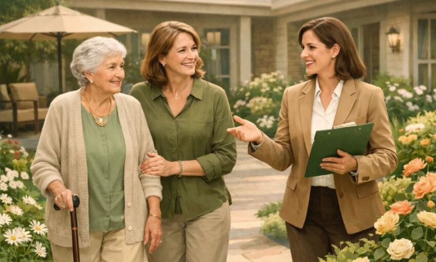 touring living spaces