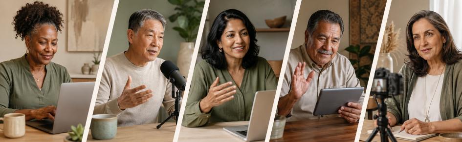 giving professional experience a voice online not to feel invisible online