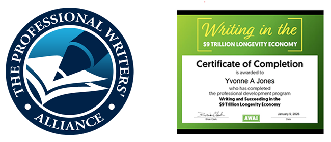 Yvonne A Jones - certificates